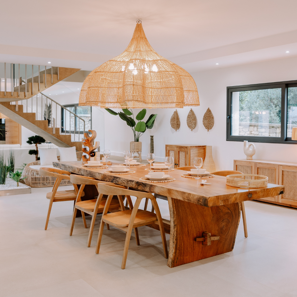 ANTA chaise naturel en teck