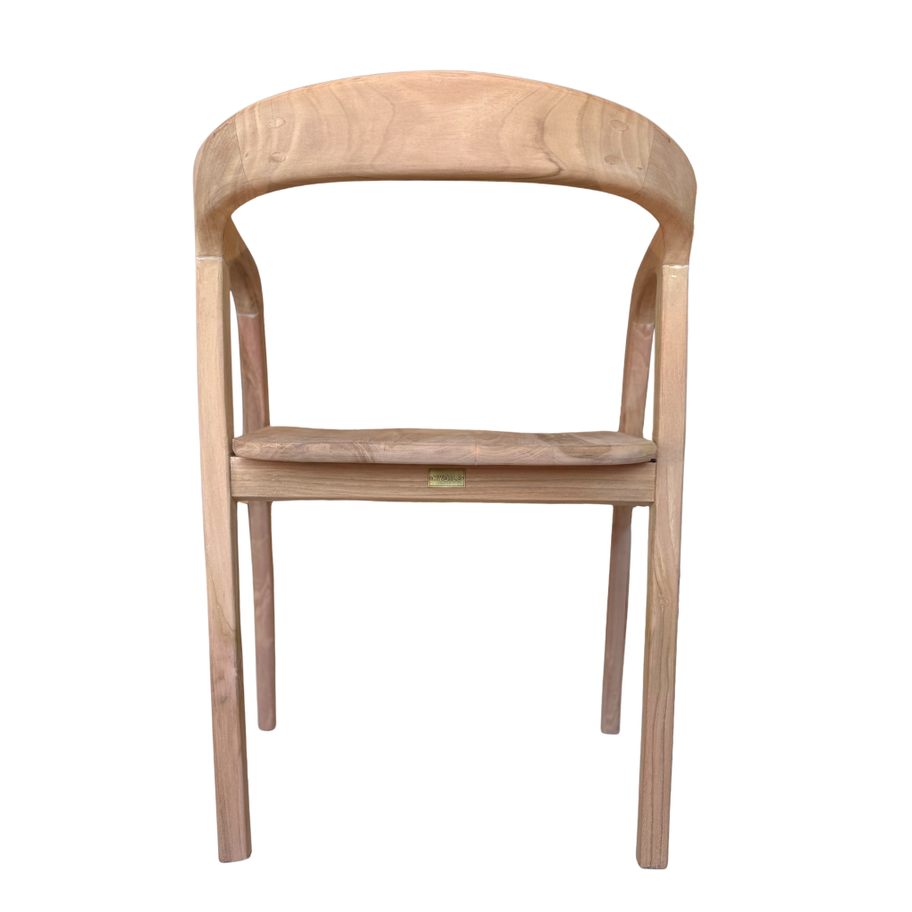 ANTA chaise naturel en teck