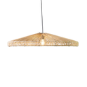 ESSO - Suspension en rotin  D70cm H15cm