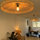 ESSO - Suspension en rotin  D70cm H15cm