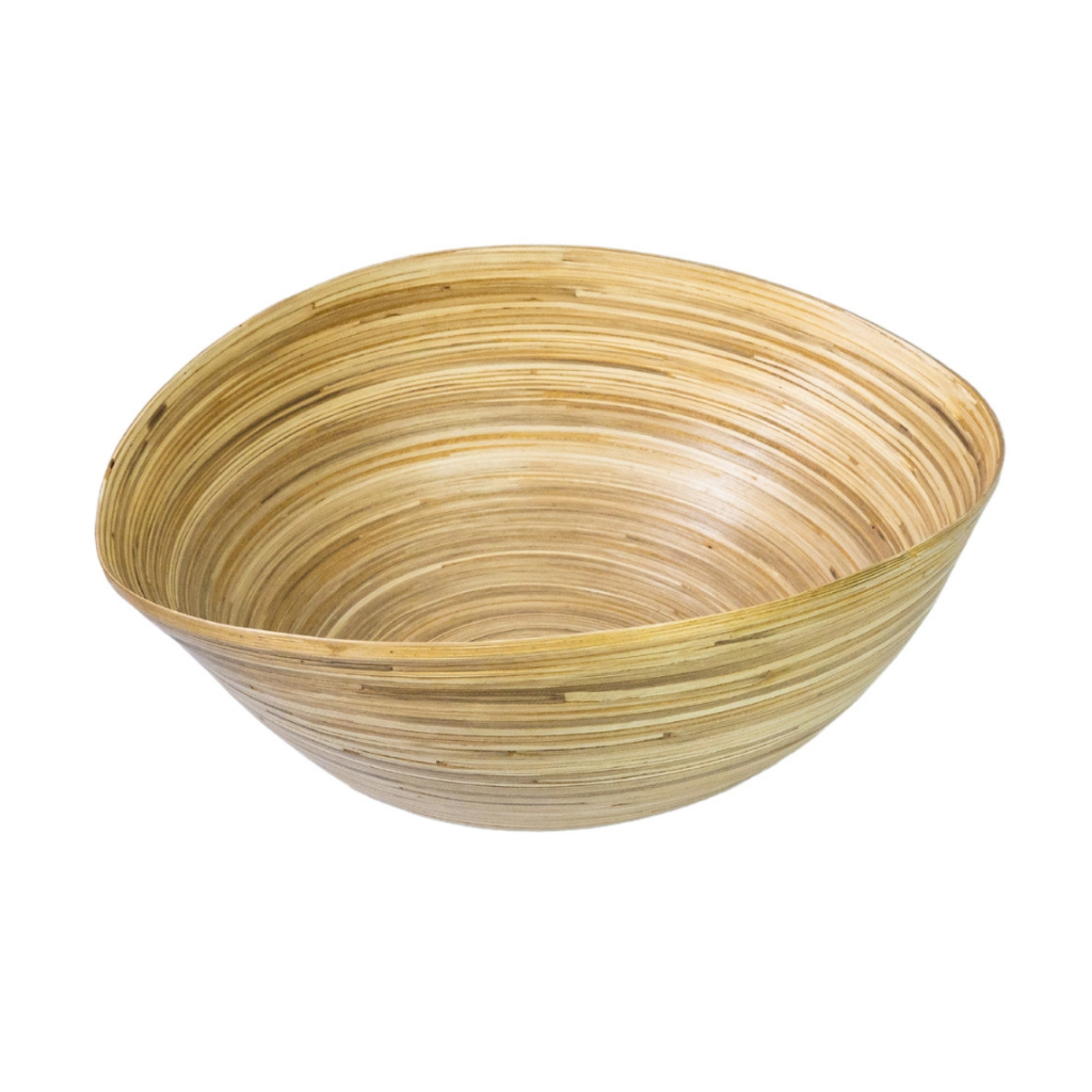 FILYO - Saladier en bambou - L37cm x l29.5 x H15.5cm