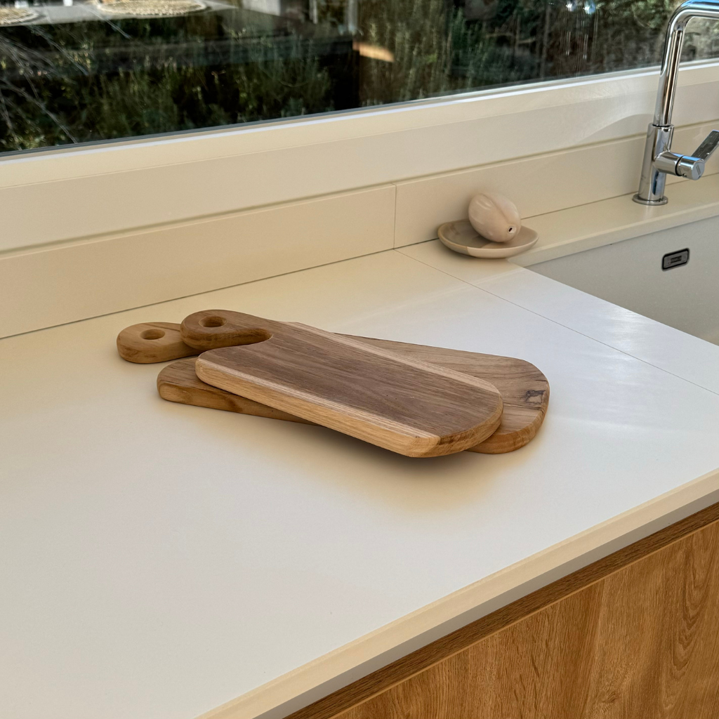 FINN - Planche à découper en teck S