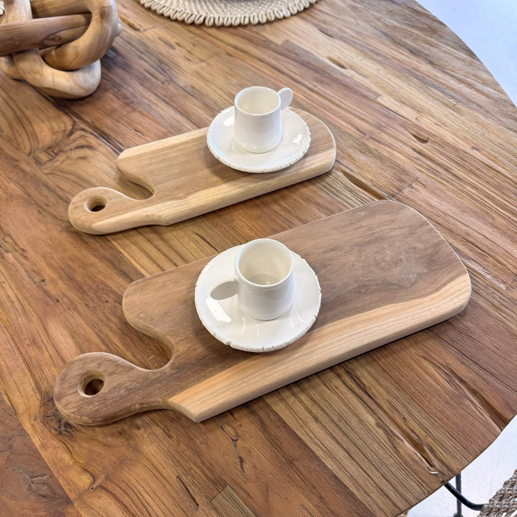 FINN - Planche à découper en teck S