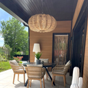 FRUIT NAT - Suspension fruit en rotin D100