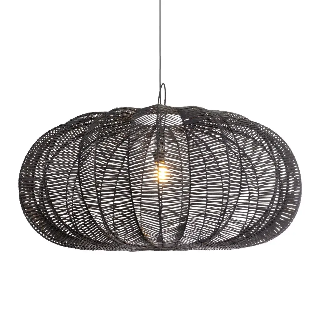 FRUIT NOIR - Suspension fruit en rotin D100