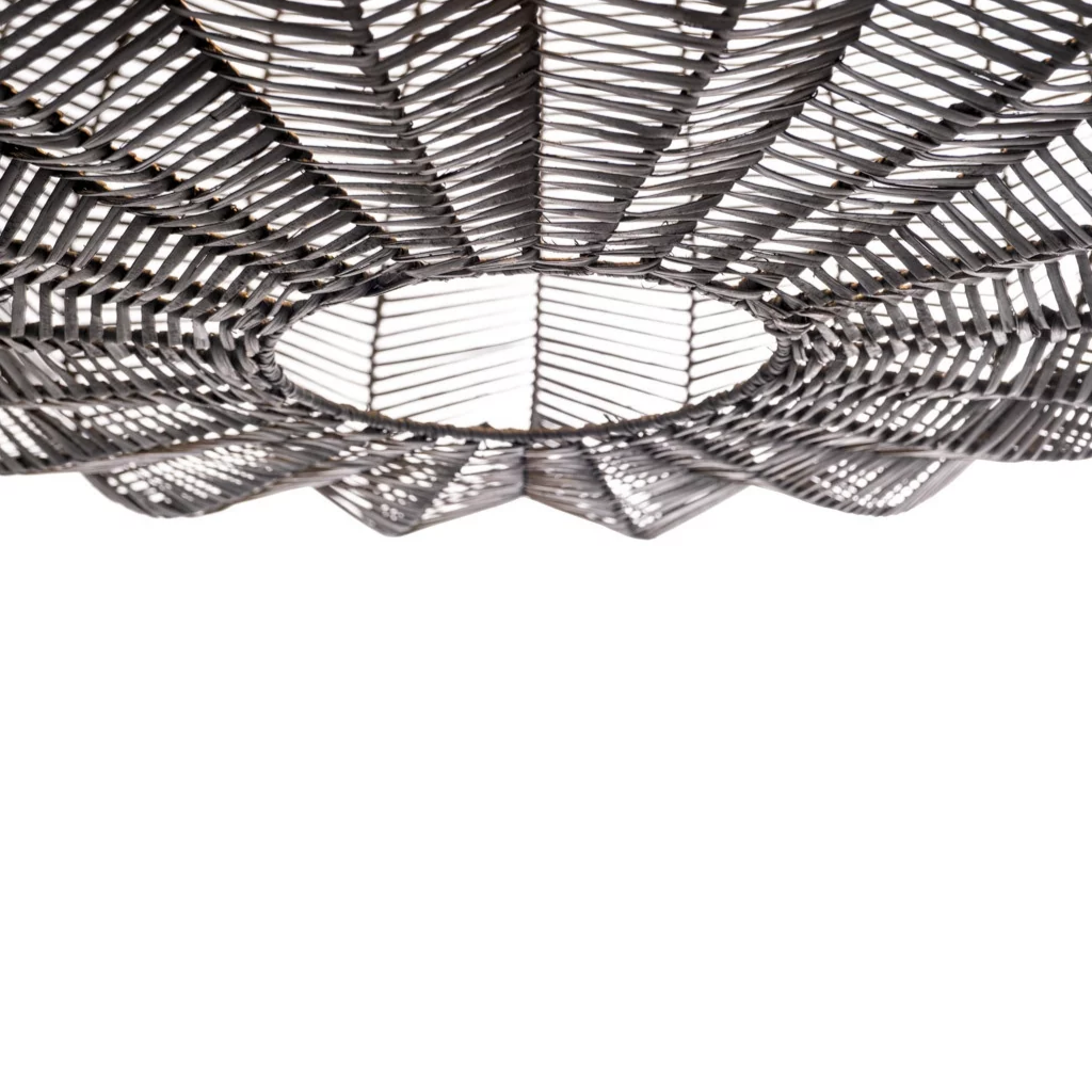 FRUIT NOIR - Suspension fruit en rotin D100