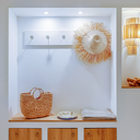 GOOD - Chapeau décoratif en raphia D70 H15cm