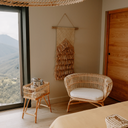 HAVANA - Banquette en rotin avec coussin L150*l75*h74