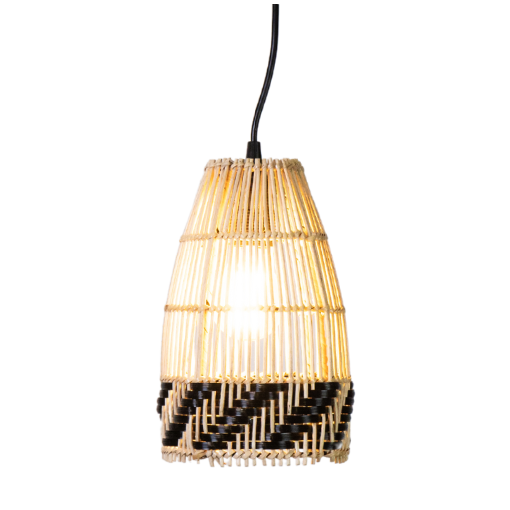 KOB - Suspension en rotin H24 D14cm