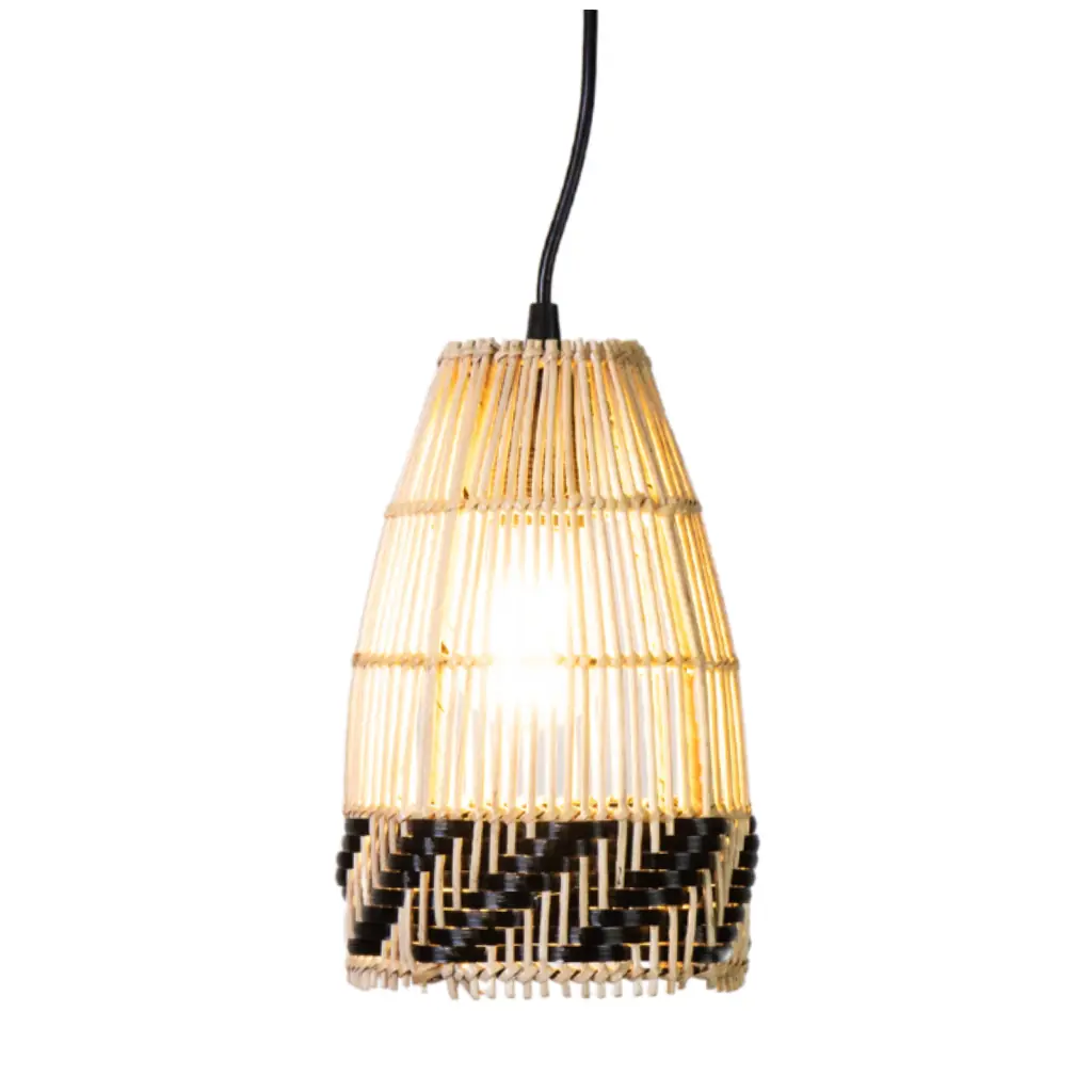 KOB - Suspension en rotin H24 D14cm