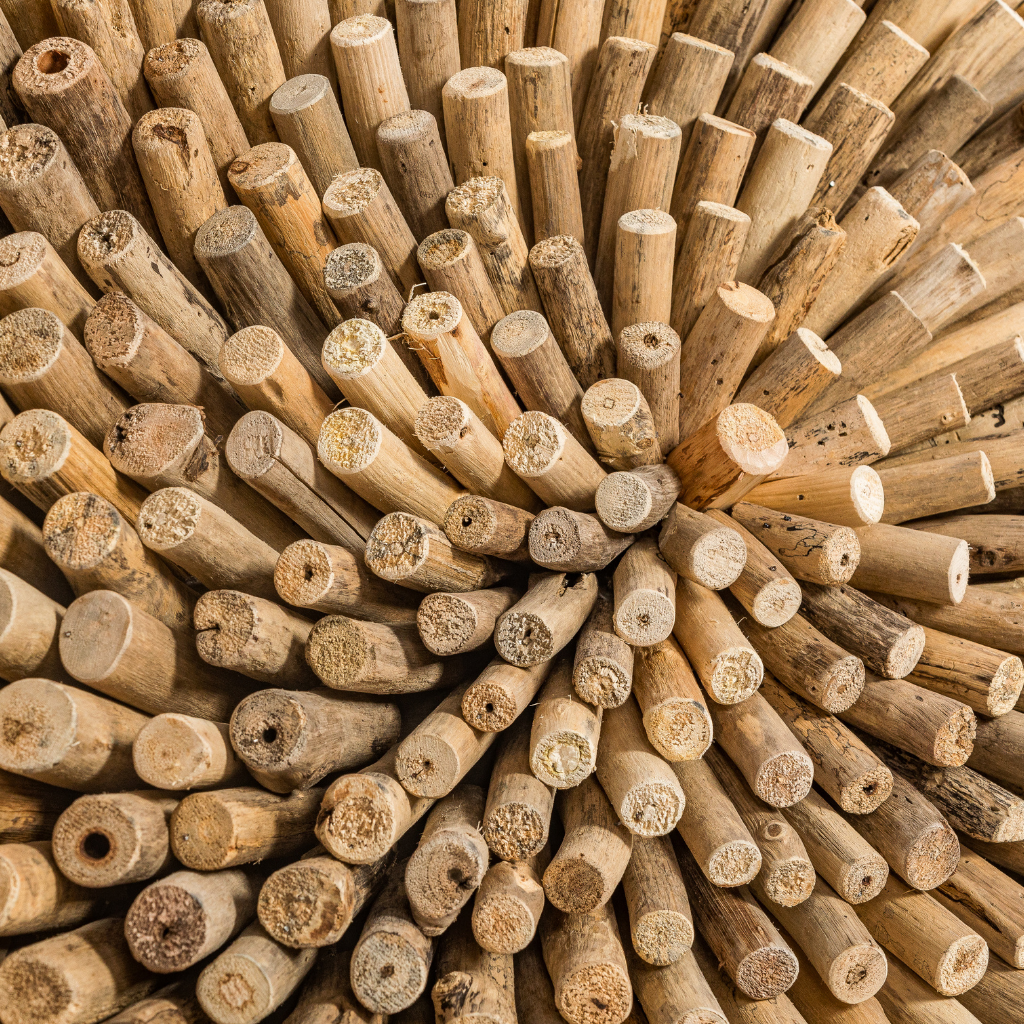 LANA - Décor mural en bois flotté D75