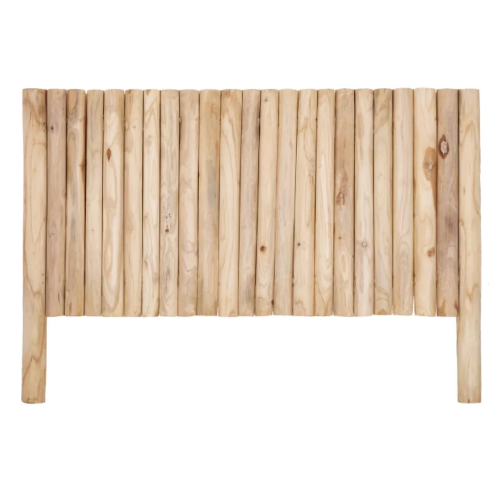 LIMA - Tête de lit en teck L160*Pr8*H100cm