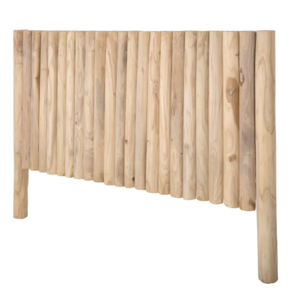 LIMA - Tête de lit en teck L160*Pr8*H100cm