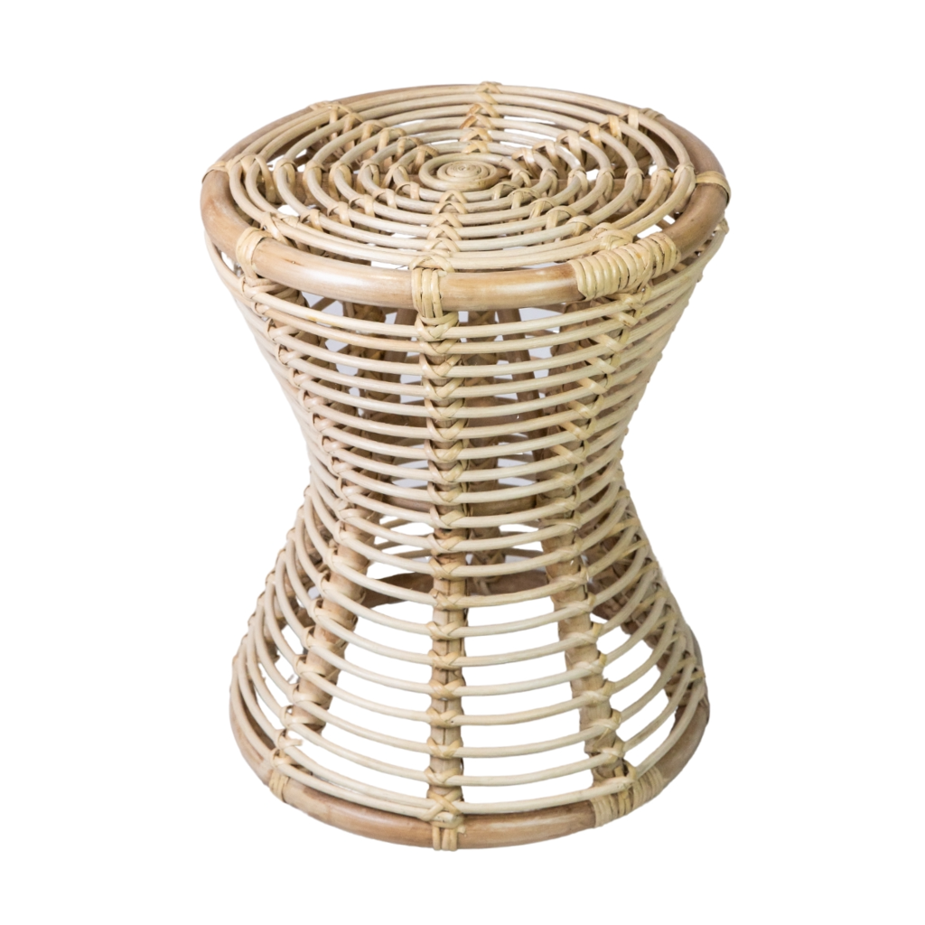 MANA - Guéridon en rotin D40 H50cm