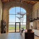 MILO - Luminaire rond en rotin D150 hauteur 52