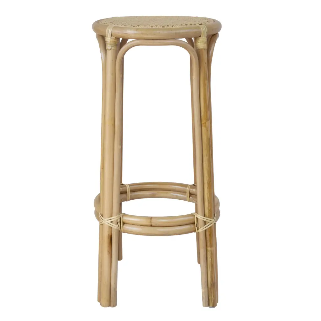 NELSON - Table d'appoint en rotin L40xl40xH75cm