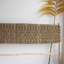 NYNON - Tête de lit en doum et bois d'eucalyptus L160xl5,5xh95cm