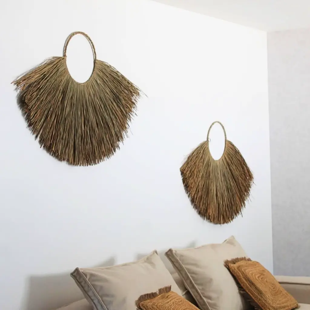 [3760428960092] ALINE - Collier décoratif en raphia