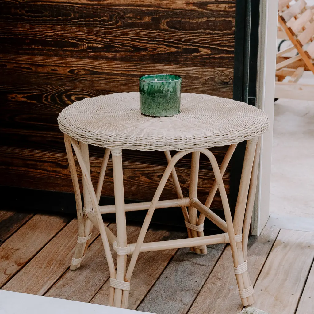 [3760428960825] ERIA - Table basse ronde en rotin