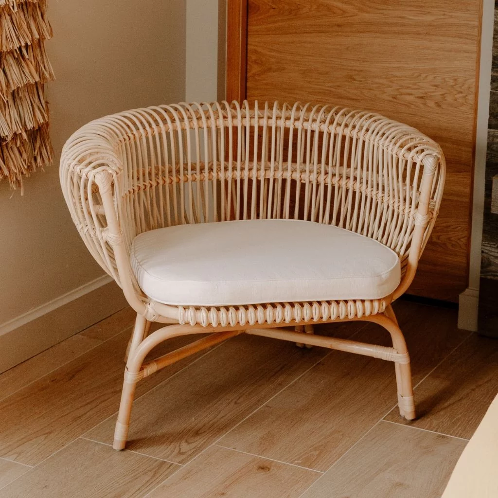 HAVANA - Fauteuil en rotin avec coussin