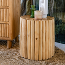 JATI S - Table d'appoint en bois de teck