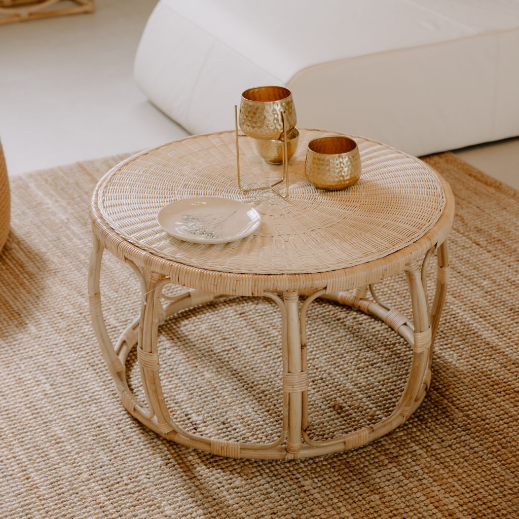 [3760428961792] LOUISE - Table basse en rotin