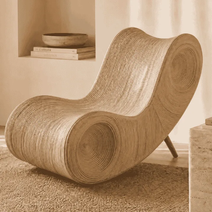 [3760428962409] PALALOUM - Fauteuil design en rotin
