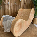 PALALOUM - Fauteuil design en rotin