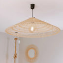 SHINE - Suspension en rotin triangle