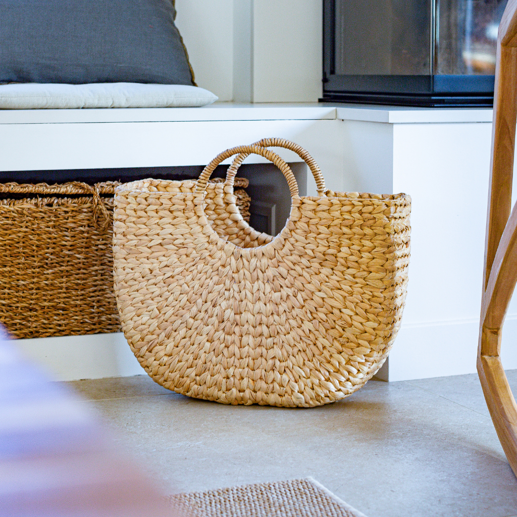 [3760428963291] SUMMER - Sac tressé en jacinthe d'eau