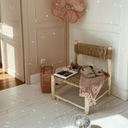 TOKA - Fauteuil en bois d'eucalyptus et corde