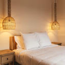 APRIL - Suspension en rotin