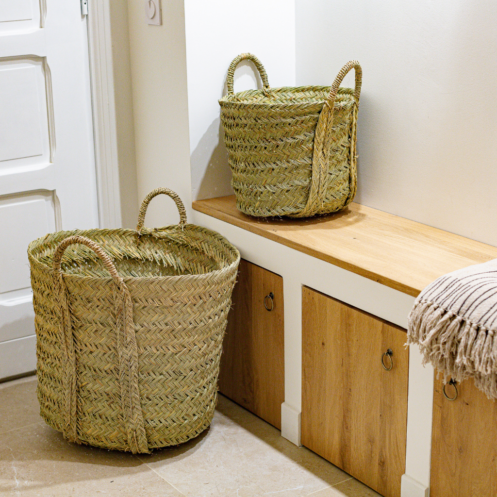 [3760428960191] AVY - Lot de 3 paniers en corde tressée