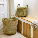 AVY - Lot de 3 paniers en corde tressée