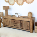 ACHILLE - Buffet en teck recyclé