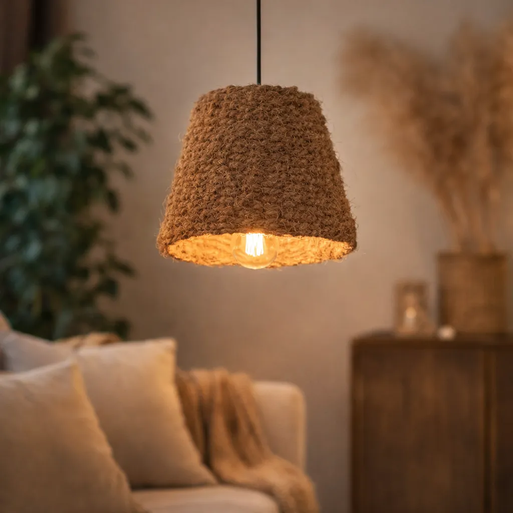 [3760428963505] TALA S - Suspension conique en fibre de coco