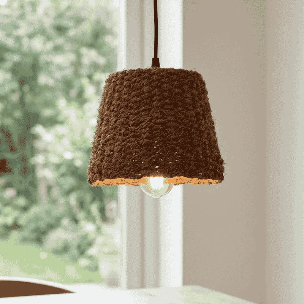 [3760428963499] TALA M - Suspension conique en fibre de coco