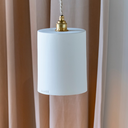 COLETTE - Suspension en terre cuite blanche