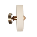 YVETTE S - Applique murale en terre cuite Blanche