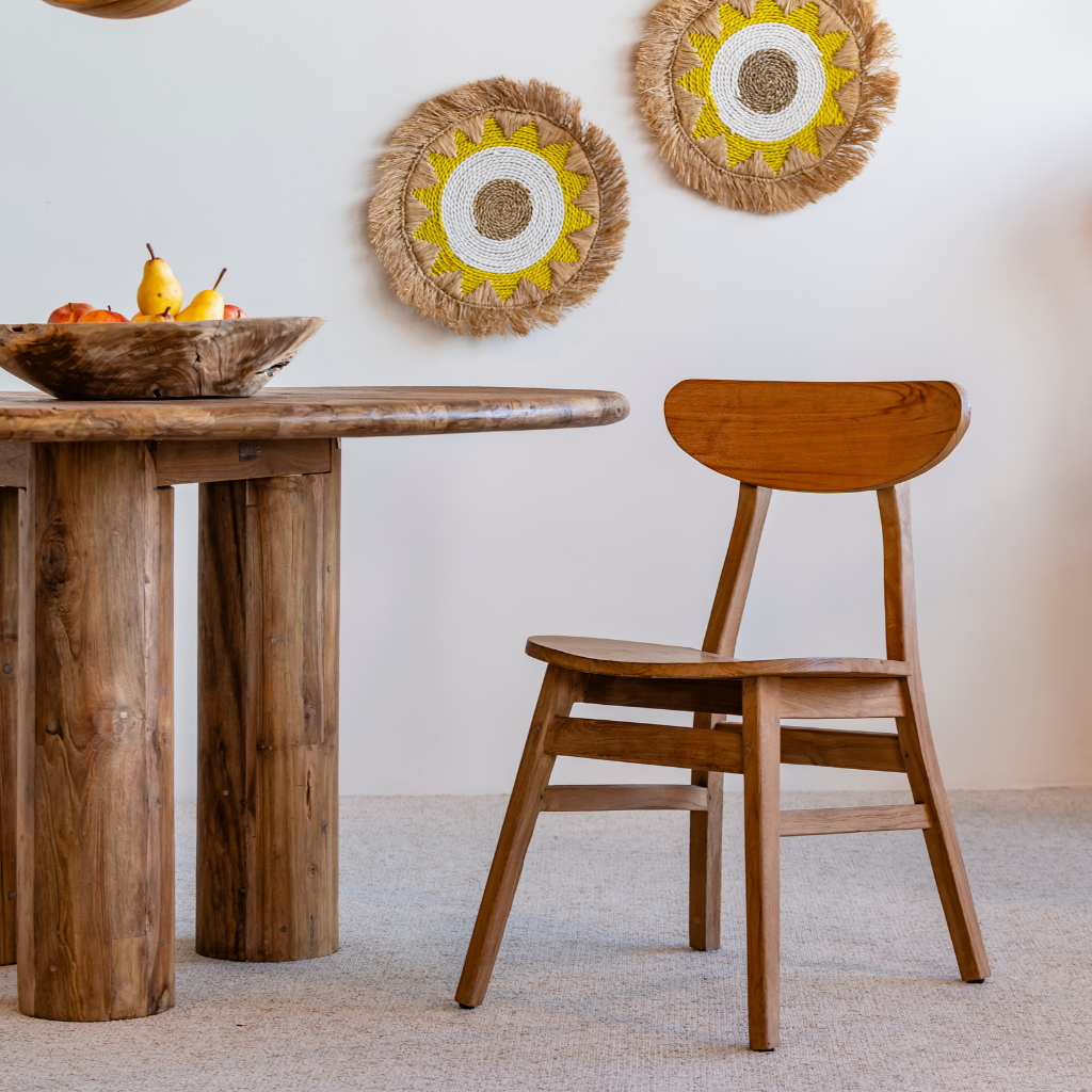 [3760428964809] SUZETTE - Chaise en bois de teck