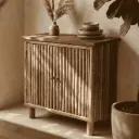 PIERRA - Buffet en bois de teck