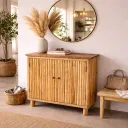 PIERRA - Buffet en bois de teck