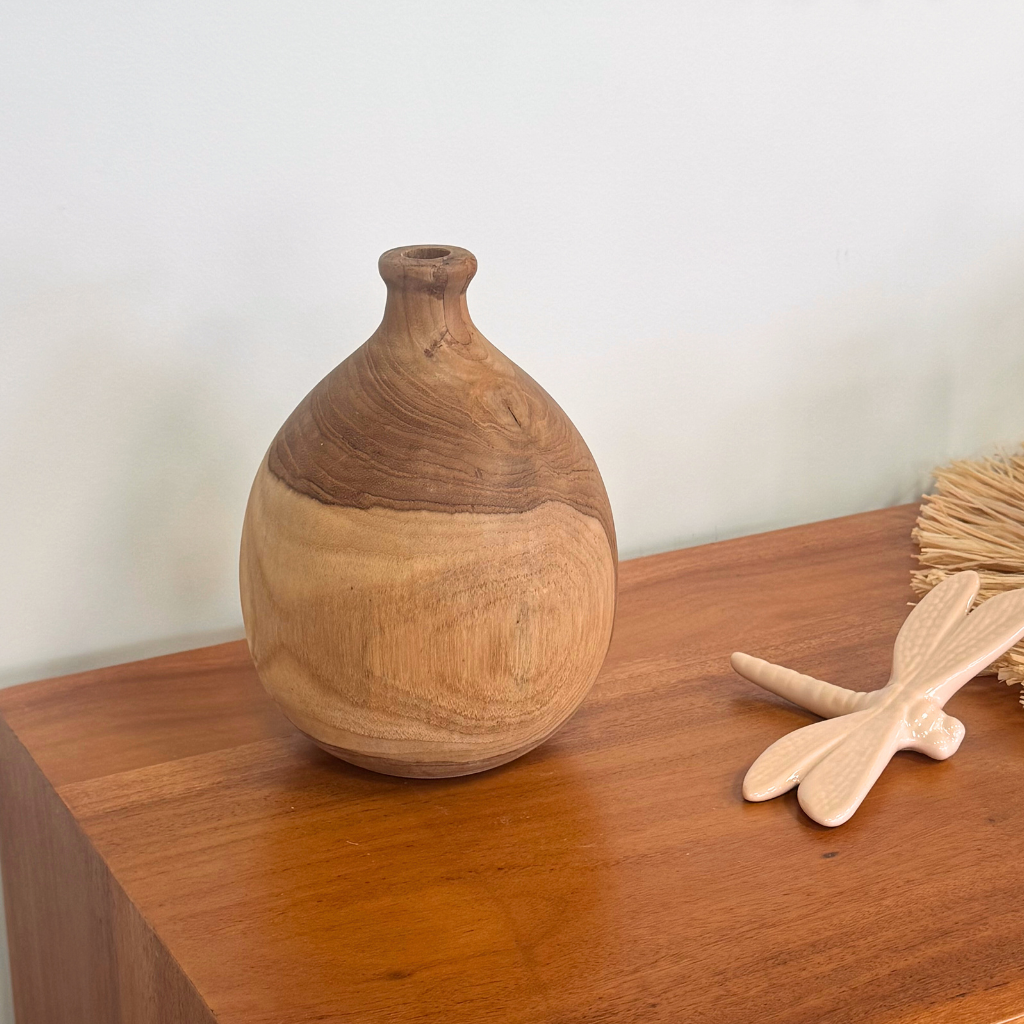 [3760428964359] AMANDE - Objet déco en teck