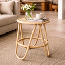 DOLCE - Guéridon en rotin