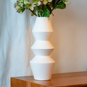 ECUME - Petit vase en terre cuite blanc