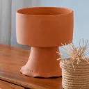 ONDA - Lampe à poser en terre cuite ocre