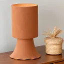 PAULA - Lampe à poser en terre cuite ocre