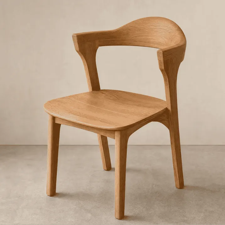 COTTA - Chaise en bois de teck