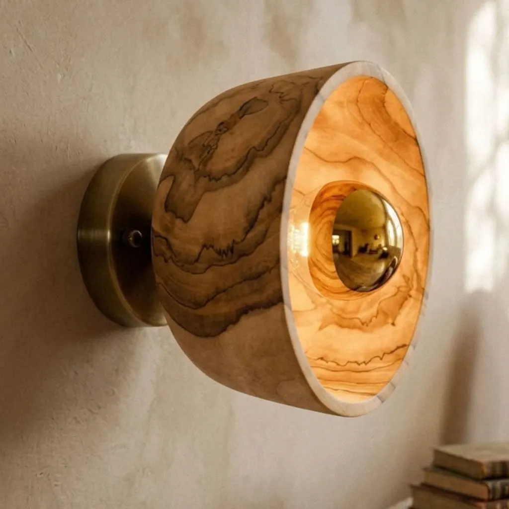 NAIROBI - Applique en bois de teck Taille S